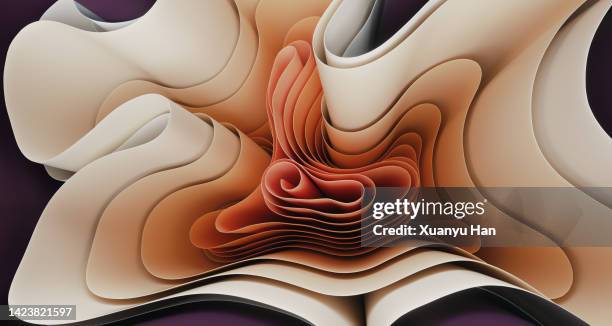 abstract shapes concept design background - morphing stock pictures, royalty-free photos & images