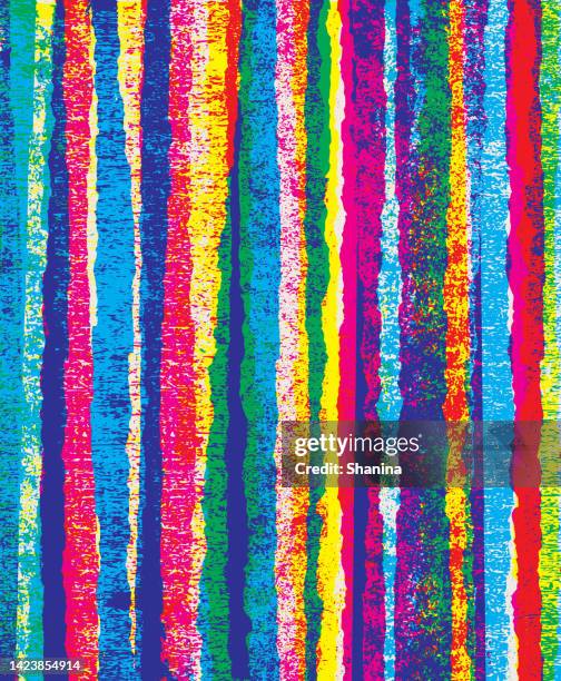 ilustraciones, imágenes clip art, dibujos animados e iconos de stock de fondo de rayas de textura abstracta grunge - v3 - cmyk