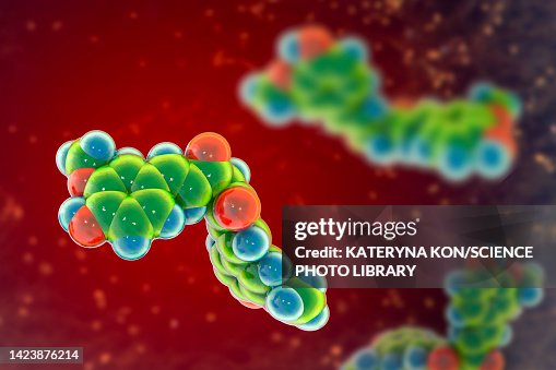 Curcumin molecule, illustration Curcumin molecule, illustration