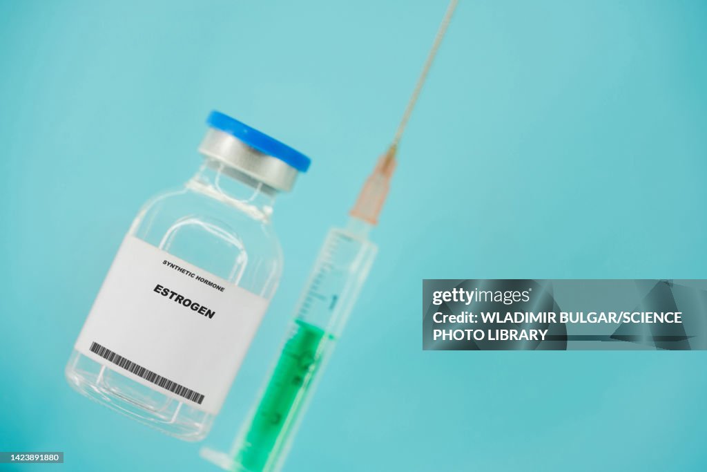 Estrogen, conceptual image