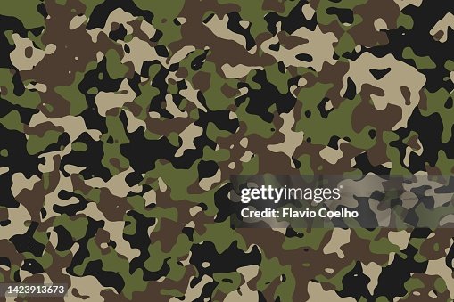 Camouflage pattern background