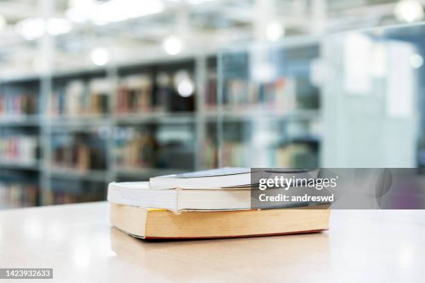 Library Books Stack Up Book Stacks In Library Photos and Premium High Res Pictures - Getty Images