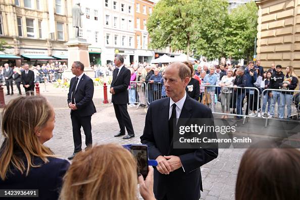The Earl And Countess Of Wessex Visit Manchester The Earl And Countess Of Wessex Visit Manchester