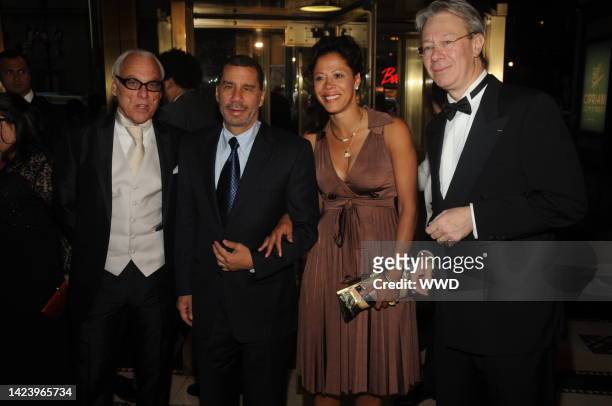Richard Turley, NY Gov. David Paterson, and NY First Lady Michelle Paige Paterson attend El Museo de Barrio's 16th annual gala at Cipriani in New...
