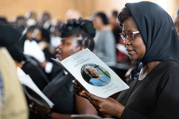 UGA: Memorial Service For Queen Elizabeth II At St Paul's Cathedral In Kampala