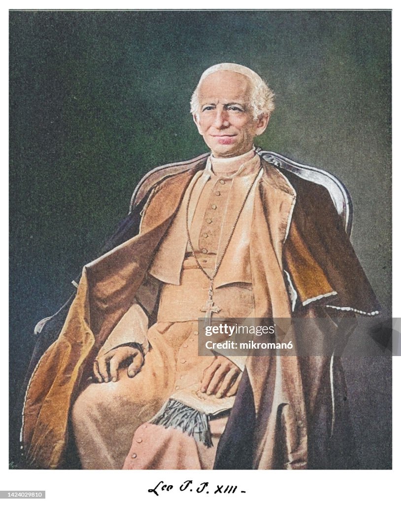 Portrait of Pope Leo XIII