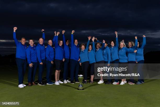 Stewart Henderson, John Mathers, Nick Robson, Paul Moultrie, Kenny Gallacher, Robert Jenkins, Ronnie Clark, Team Captain of Scotland Men, Fiona De...