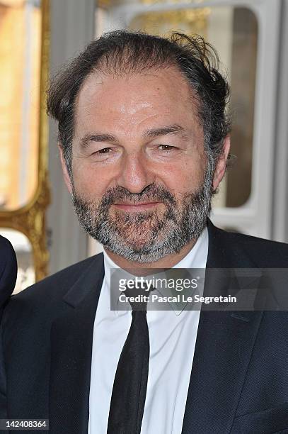 Denis Olivennes at Ministere de la Culture on April 4, 2012 in Paris, France.