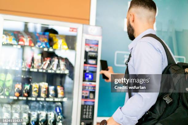 business man in the airport. - vending machine stock pictures, royalty-free photos & images