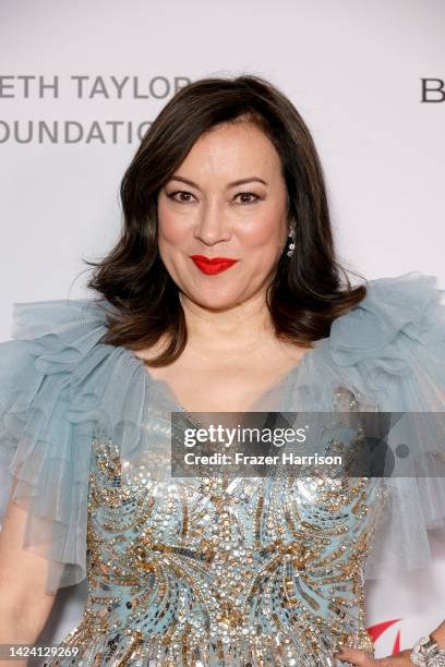 Jennifer Tilly attends The Elizabeth Taylor Ball To End AIDS at West Hollywood Park on September 15, 2022 in West Hollywood, California.