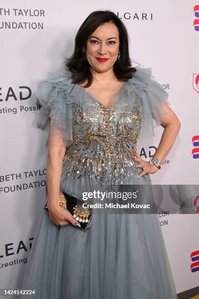 Jennifer Tilly attends The Elizabeth Taylor Ball To End AIDS on September 15, 2022 in West Hollywood, California.