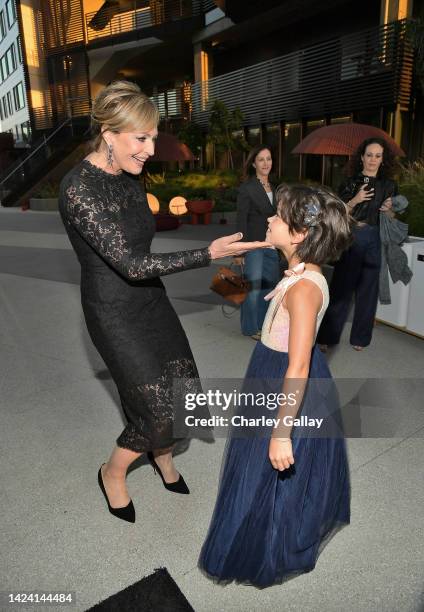 Allison Ridley Allison Janney and Ridley Asha Bateman attend Netflix's Los Angeles ...