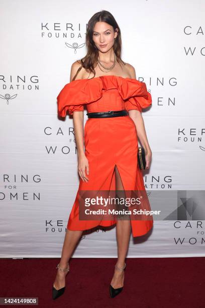 Karlie Kloss attends as the Kering Foundation hosts first-ever Caring For Women Dinner on September 15, 2022 in New York City.