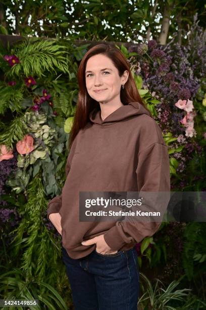 Bonnie Wright arrives as PANGAIA celebrates its Los Angeles pop-up and 1 million tree milestone with an intimate dinner at a private residence on...