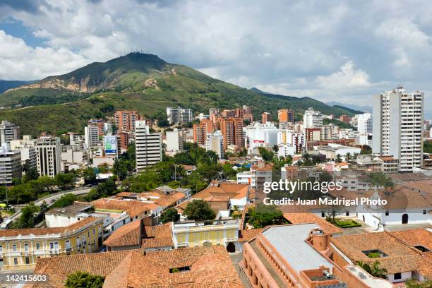 cali, valle del cauca - colombia mountains stock pictures, royalty-free photos & images