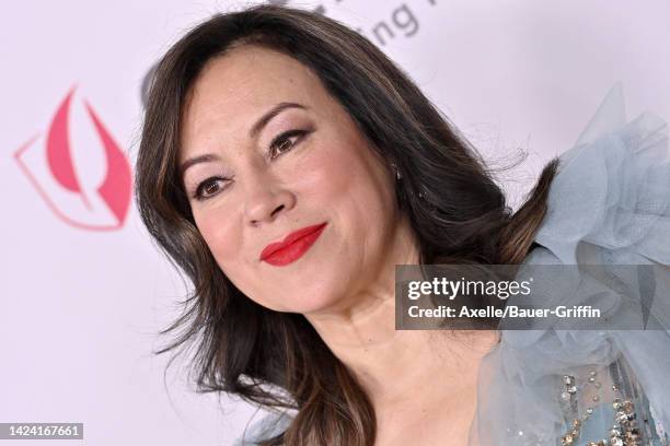 Jennifer Tilly attends the The Elizabeth Taylor Ball To End AIDS at West Hollywood Park on September 15, 2022 in West Hollywood, California.