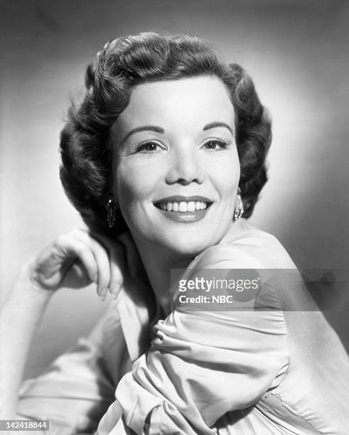 Pictured: Actress Nanette Fabray in 1957 --
