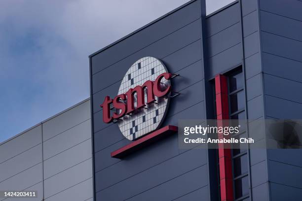 Taiwan Semiconductor Manufacturing Company, Limited , the world's most valuable semiconductor company at Hsinchu Science Park on September 16, 2022...