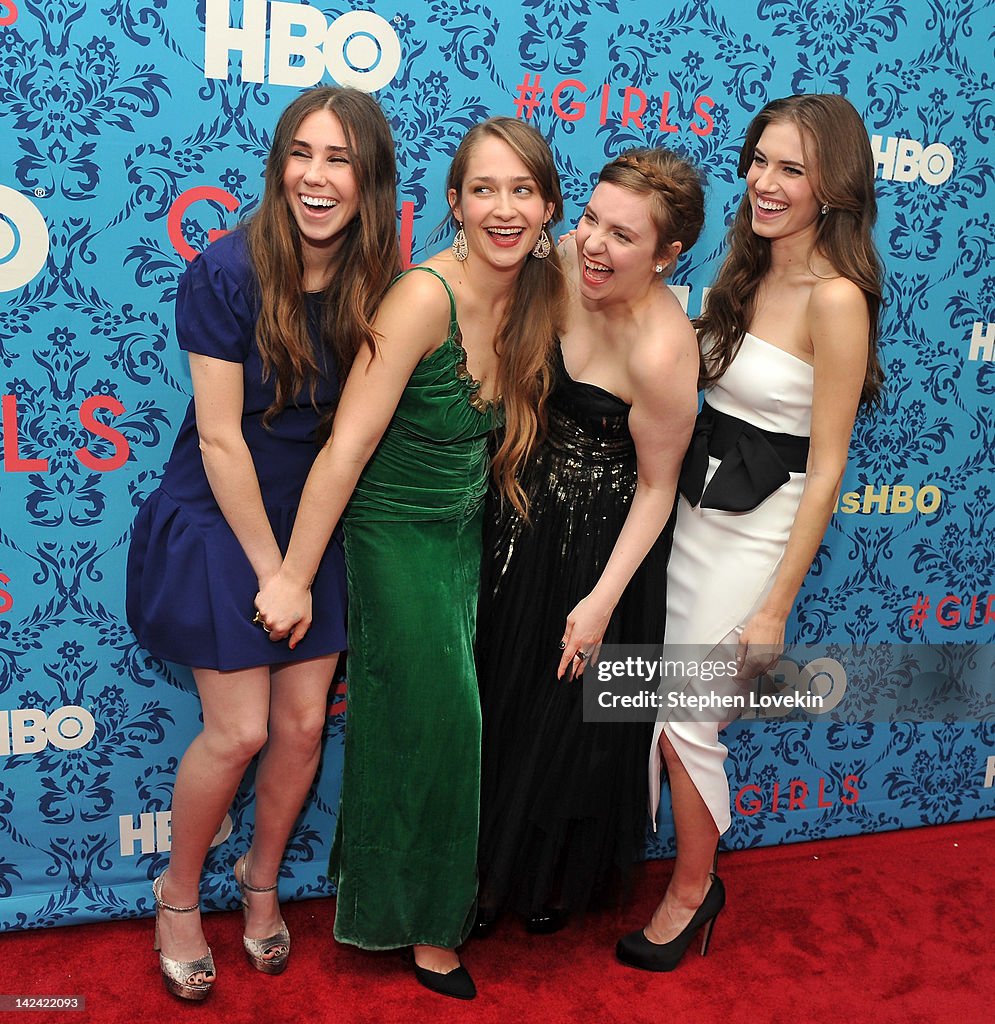 HBO With The Cinema Society Host The New York Premiere Of HBO's "Girls"