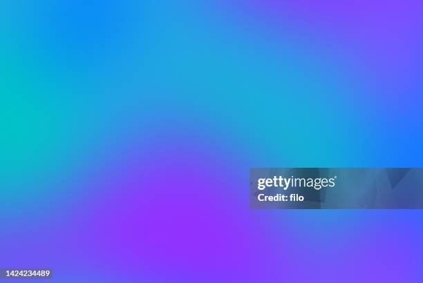 modern gradient blend background - aurora borealis stock illustrations