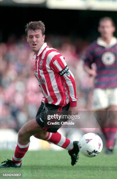 September 1995, Southampton - Premier League - Southampton v Newcastle United - Matt Le Tissier of Southampton.