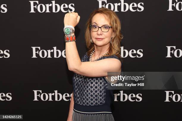 Gabby Giffords attends the 10th Annual Forbes Power Women's Summit at Jazz at Lincoln Center on September 15, 2022 in New York City.