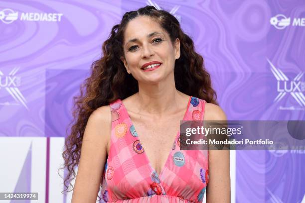 Italian actress Simona Cavallari attends the photocall of the mediaset TV series Viola come il mare at the cinema house of Villa Borghese. Rome ,...