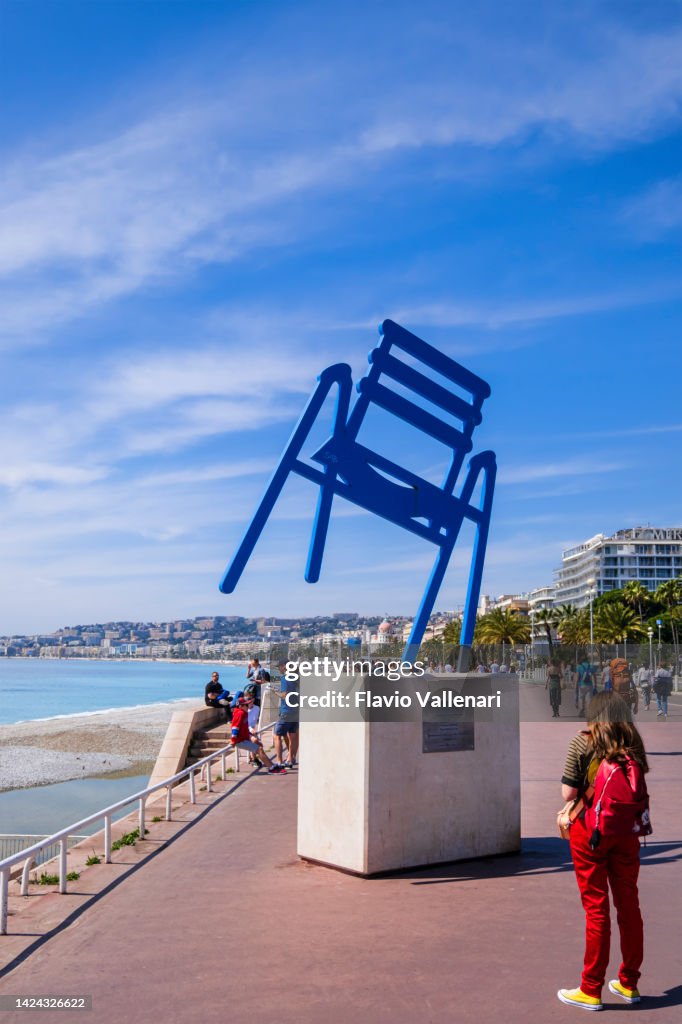 Promenade des Anglais in Nice - French Riviera