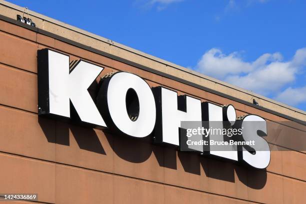 General view of a Kohl's store on September 15, 2022 in Levittown, New York, United States. Many families along with businesses are suffering the...