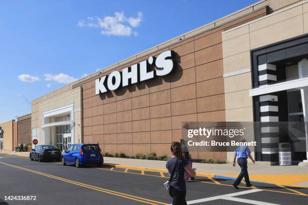 General view of a Kohl's store on September 15, 2022 in Levittown, New York, United States. Many families along with businesses are suffering the...