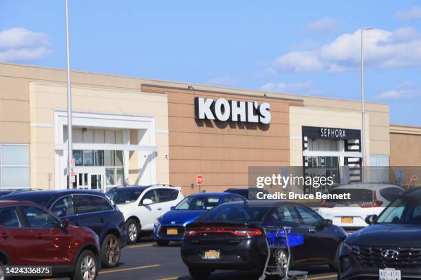 General view of a Kohl's store on September 15, 2022 in Levittown, New York, United States. Many families along with businesses are suffering the...