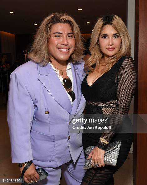 Joey Umana and Veronica Xayne attend Toda La Sangre Special Screening ...