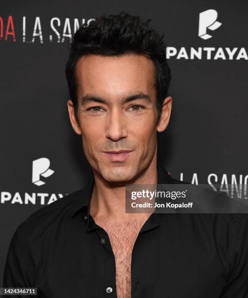 Aaron Diaz attends Toda La Sangre Special Screening at The West Hollywood EDITION on September 12, 2022 in West Hollywood, California.