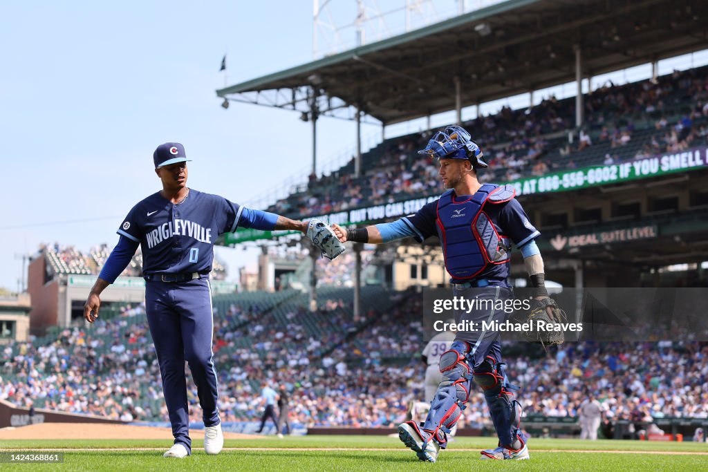 Colorado Rockies v Chicago Cubs
