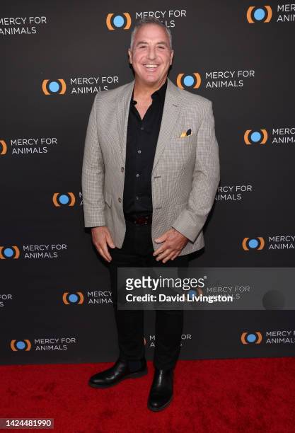 David Dubinsky attends the 23rd Anniversary Mercy for Animals Gala at the Skirball Cultural Center on September 16, 2022 in Los Angeles, California.