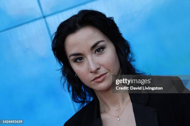 Allison Scagliotti attends the 23rd Anniversary Mercy for Animals Gala at the Skirball Cultural Center on September 16, 2022 in Los Angeles,...