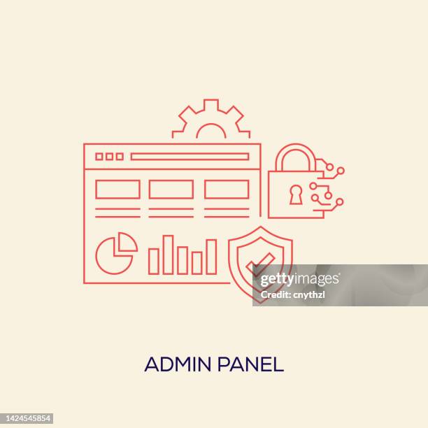 Admin Panel Related Vector Conceptual Illustration High-Res Vector ...