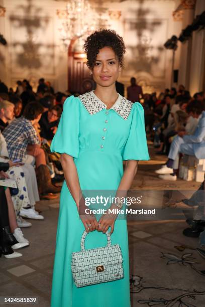 Gugu Mbatha-Raw attends the Paul & Joe show during London Fashion Week September 2022 on September 17, 2022 in London, England.