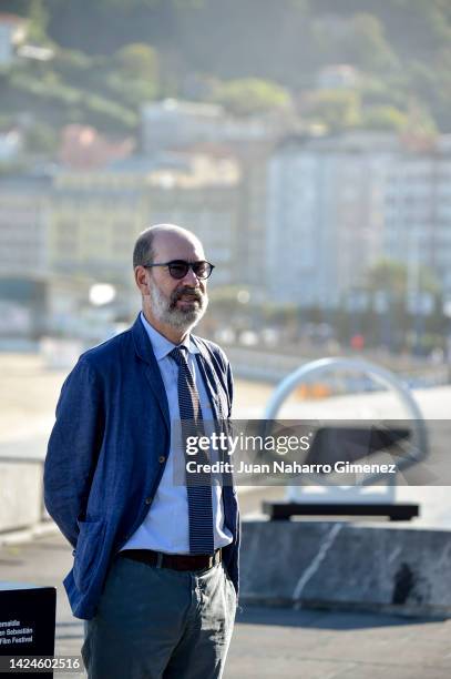 Jaime Rosales attends "Girasoles Silvestres/ Wild Flowers" photocall during 70th San Sebastian International Film Festival at Kursaal, San Sebastian...