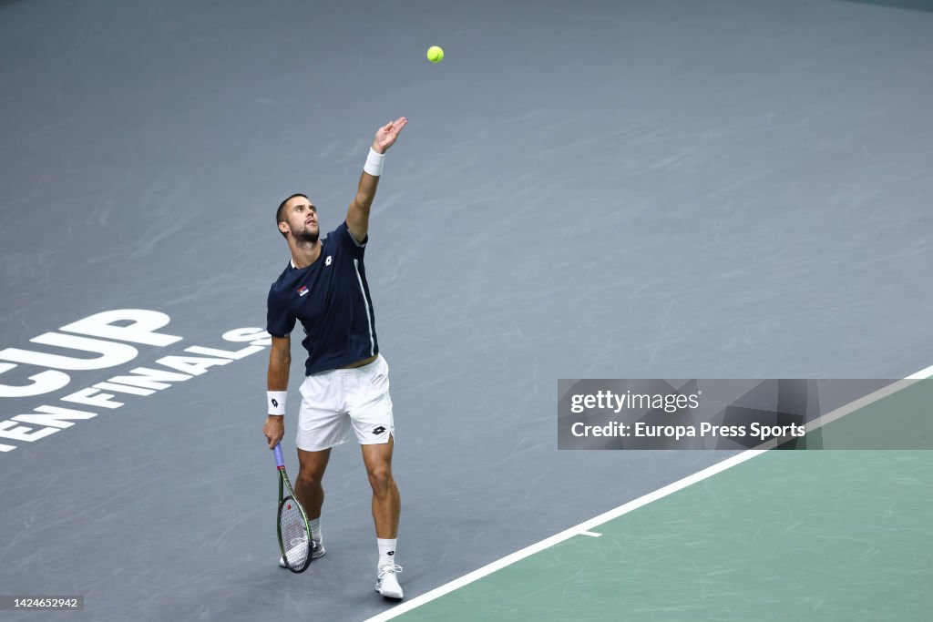 Serbia V Canada - Day 5 Of Davis Cup 2022 Finals Group B