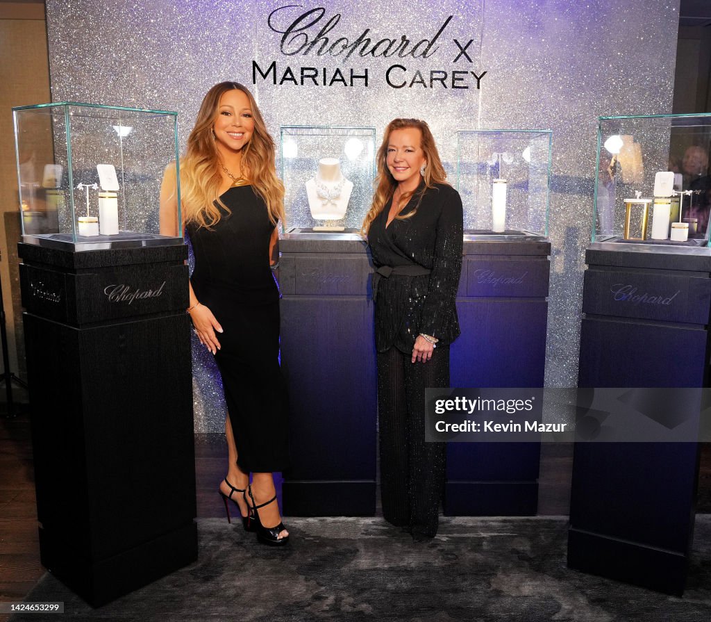 Chopard And Mariah Carey Launch The Chopard X Mariah Carey Collection And The Happy Butterfly X Mariah Carey Collection