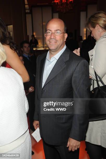 Jeff Zucker attends Cartier's 100th American Anniversary party at Cartier Fifth Avenue.