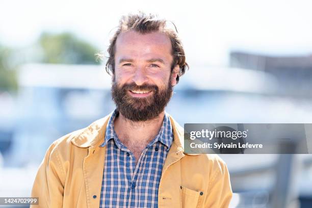 Amaury de Crayencour attends the "Le souffle du dragon" photocall during the La Rochelle Fiction Festival - Day Five on September 17, 2022 in La...