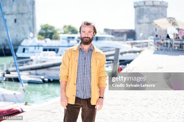 Amaury de Crayencour attends the "Le souffle du dragon" photocall during the La Rochelle Fiction Festival - Day Five on September 17, 2022 in La...