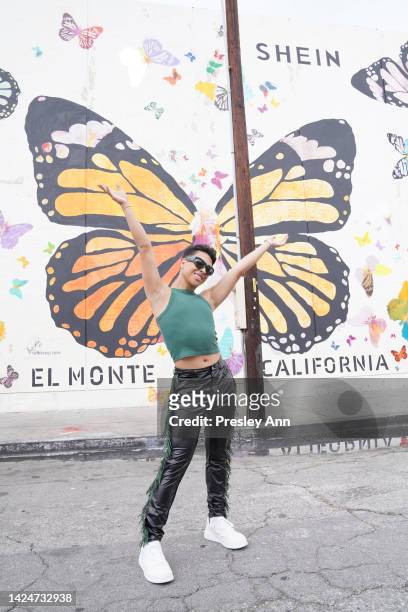 Louie Castro attends SHEIN X Art Discovery Project on September 17, 2022 in El Monte, California.