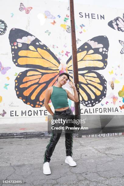 Louie Castro attends SHEIN X Art Discovery Project on September 17, 2022 in El Monte, California.