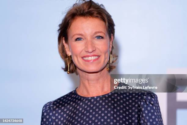 Alexandra Lamy attends the closing ceremony during the La Rochelle Fiction Festival on September 17, 2022 in La Rochelle, France.