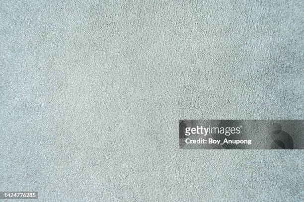 full frame shot of soft carpet texture and background. - vloerbedekking stockfoto's en -beelden