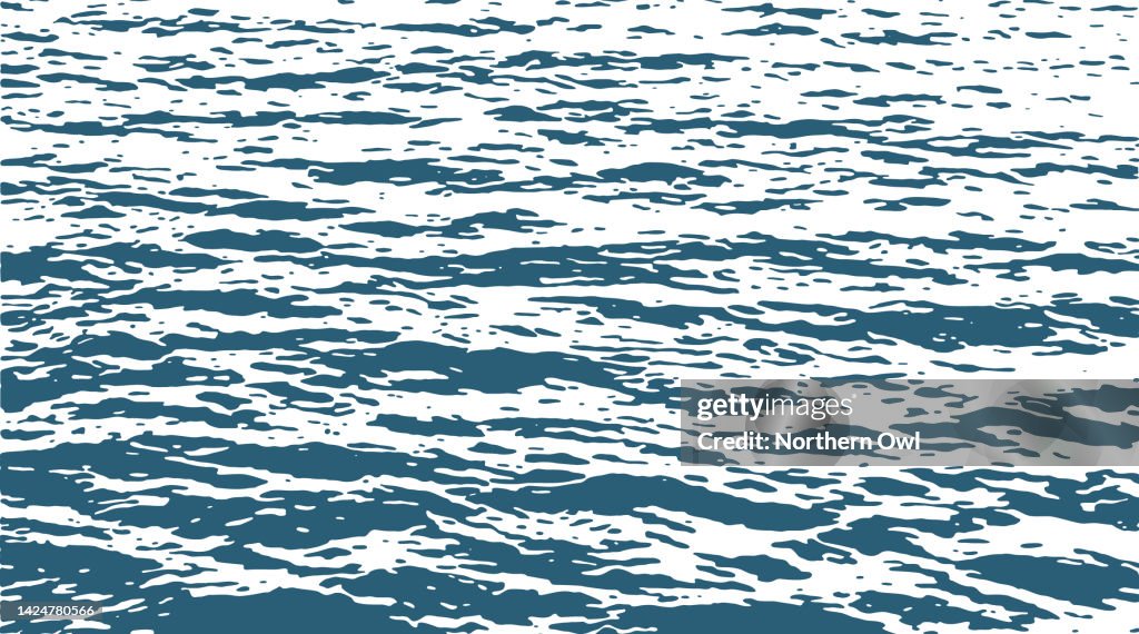 Background With Light Ocean Ripples Texture High-Res Vector Graphic ...