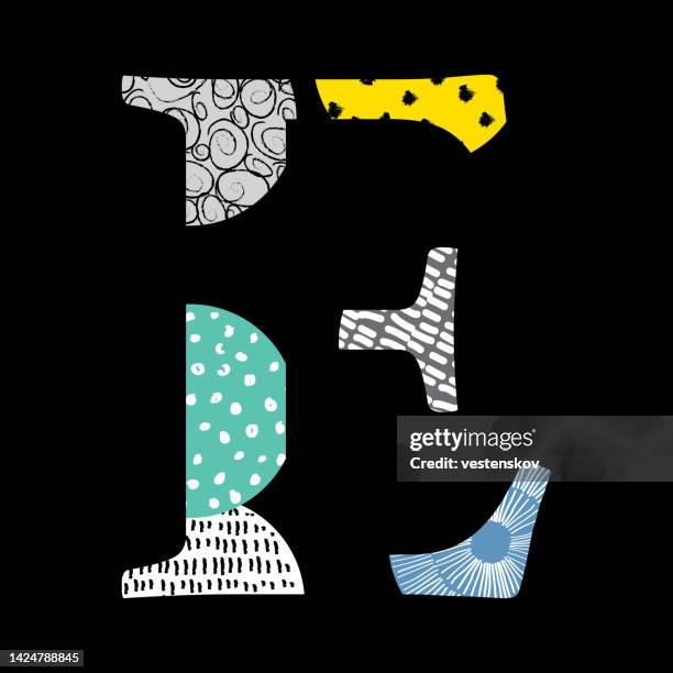 Serif Pattern 139 Hand Drawn Serif Font Stock Photos, High-Res Pictures, and Images ...